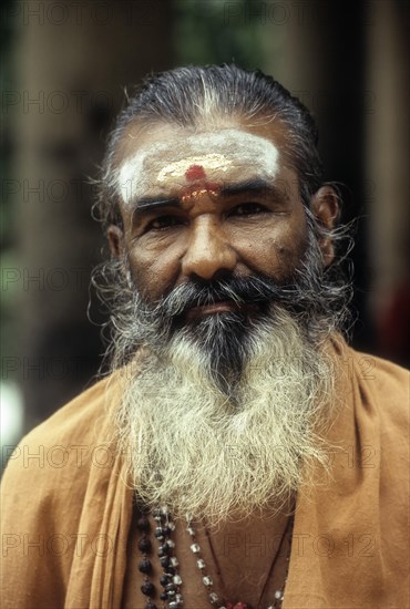 A Sadhu at Palani Dhandayuthapani temple