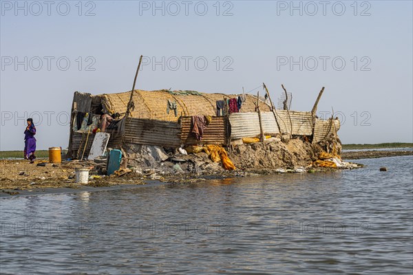 Reed house of Marsh Arabs