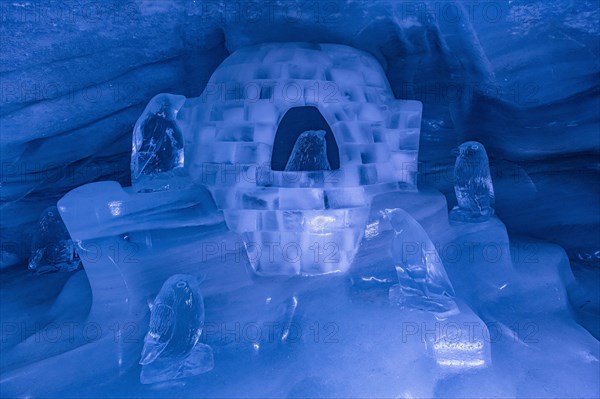 Phantasy sculptures in the Glacierworld