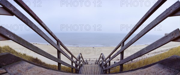 Beach crossing 'Himmelsleiter' Westerland