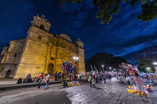 Catedral Metropolitana at nighttime