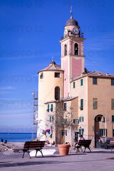 The church in Camogli