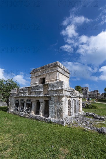 Pre-Columbian Mayan walled city Tulum