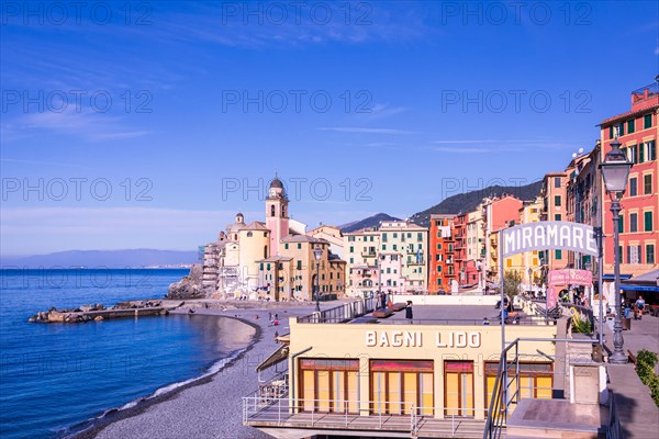 The church in Camogli