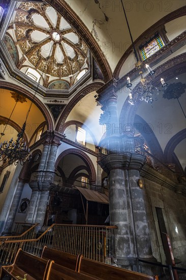 Interior of the Catedral Metropolitana de Oaxaca