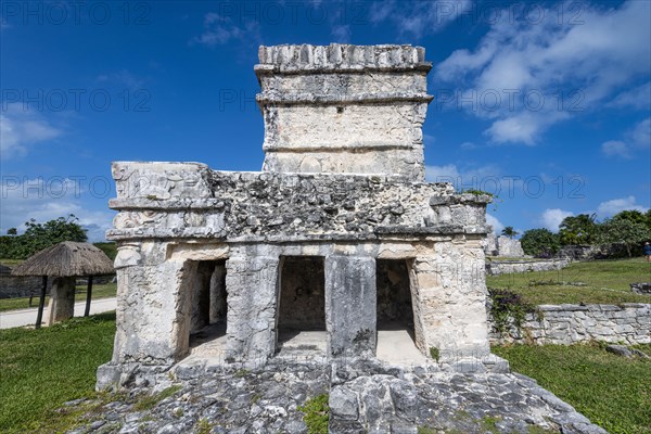 Pre-Columbian Mayan walled city Tulum