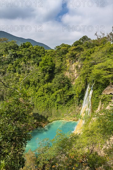 Minas viejas waterfalls