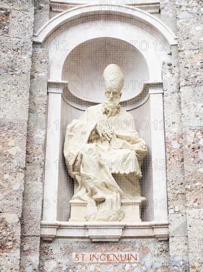 Stone sculpture of St. Ingenius