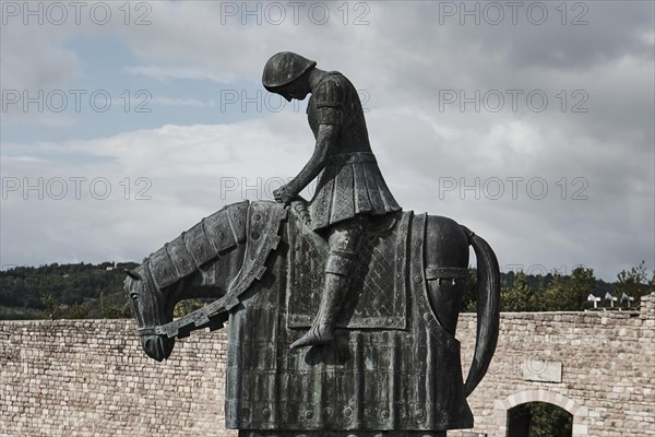 Equestrian statue