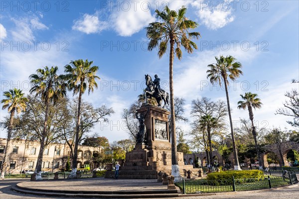 Morelos square with Morelos monument