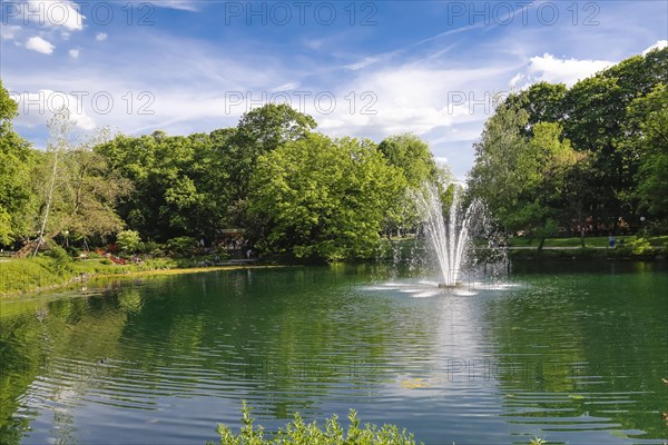 Fountain in the Friedrichsau