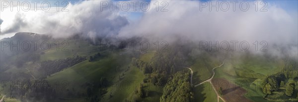 High fog over first Jura chain