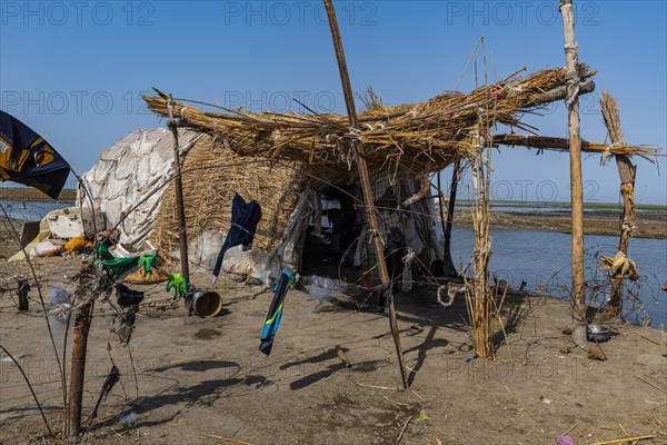 Reed house of Marsh Arabs