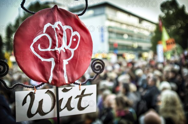 Demonstration against Stuttgart 21