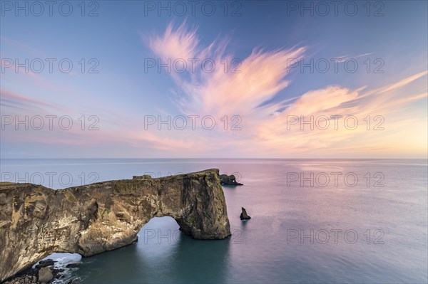 Rock arch Dyrholaey