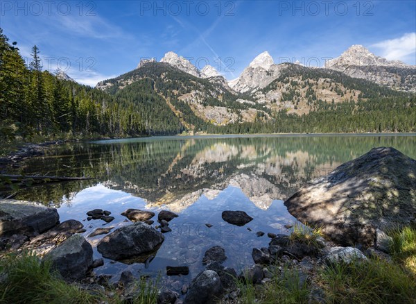 Reflection in Taggart Lake