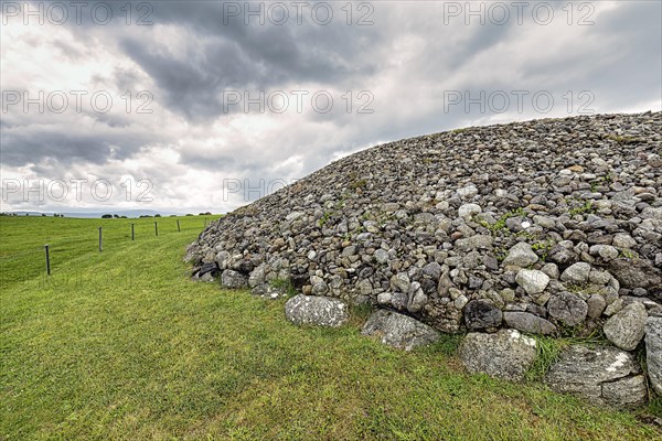 Reconstructed megalithic barrow