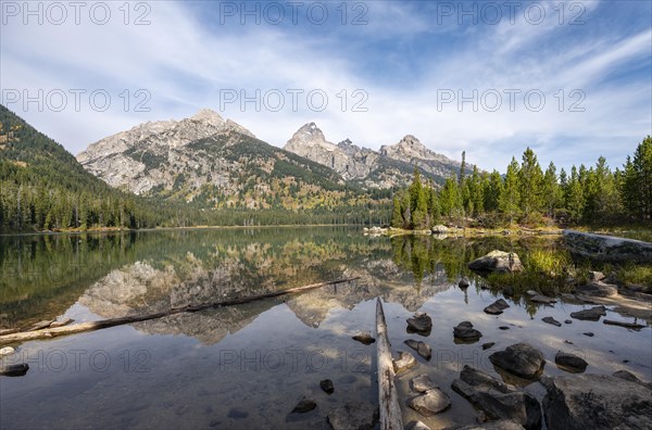 Reflection in Taggart Lake