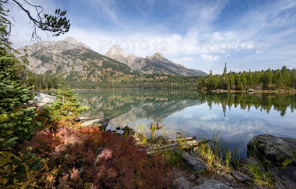 Reflection in Taggart Lake