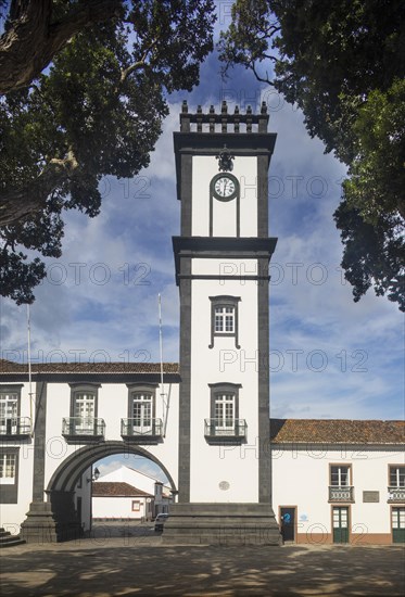 Town Hall with Bell Tower