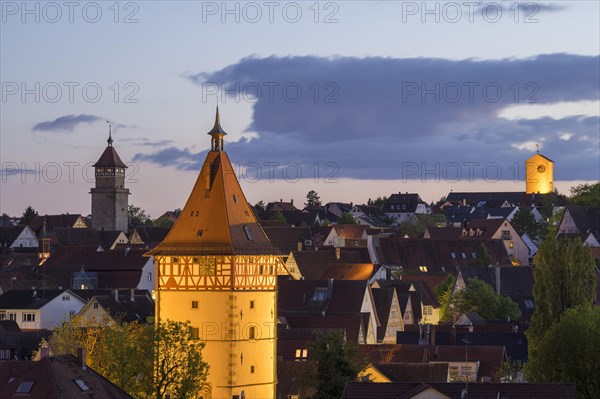 City view of Waiblingen with Beinsteiner Tor