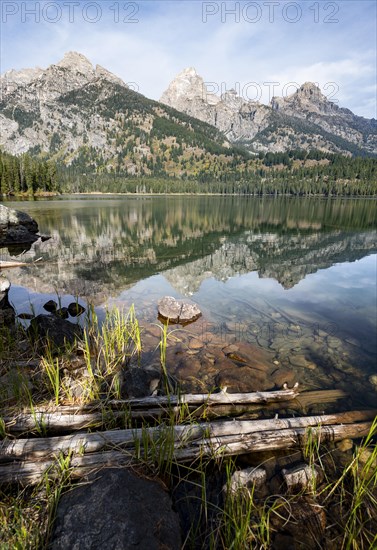 Reflection in Taggart Lake