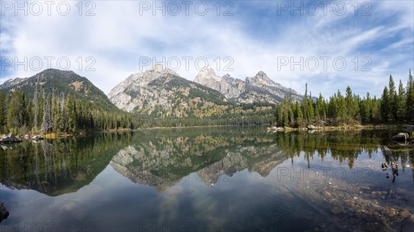 Reflection in Taggart Lake