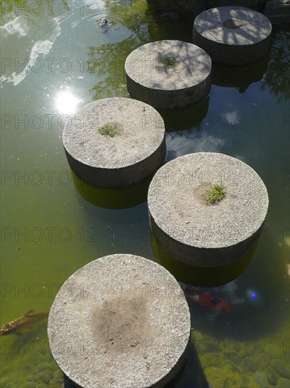 Walkway over water