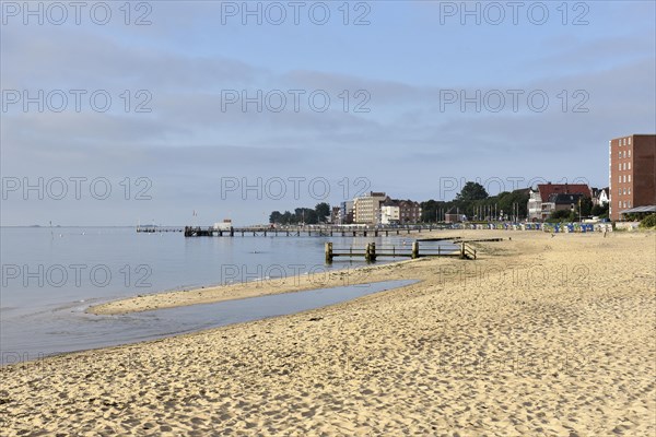 Water area and beach of Wyk auf Foehr