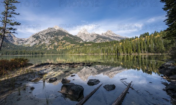 Reflection in Taggart Lake