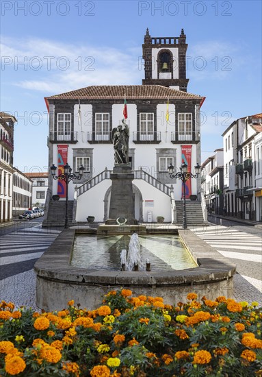 Fountain in the Town Hall Square