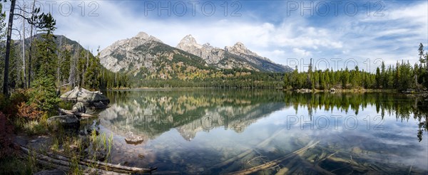 Reflection in Taggart Lake