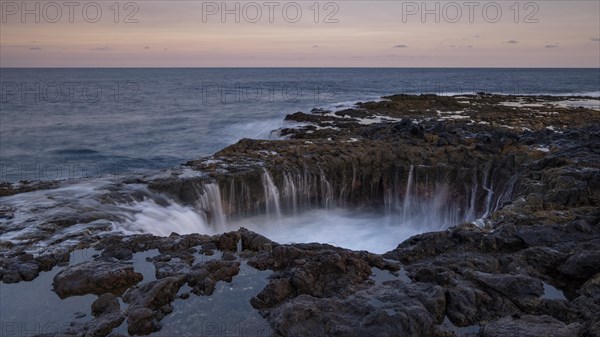 Sunset at El Bufadero de La Garita