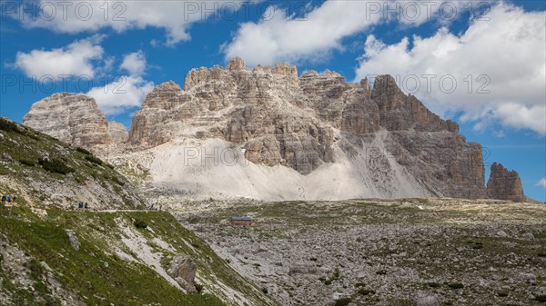 Mountain range in Sesto Dolomites