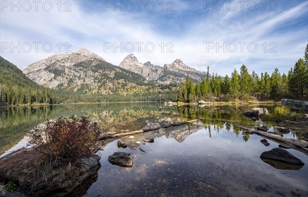 Reflection in Taggart Lake