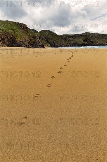 Footprint on Boyeeghter Beach