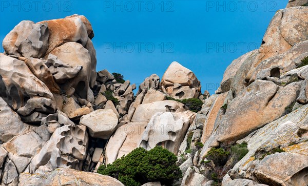 The rocks of Capo Testa