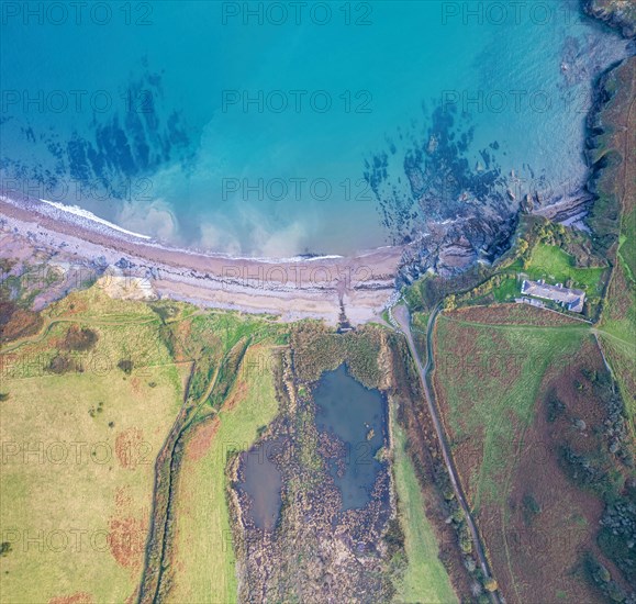 Top Down view of Man Sands