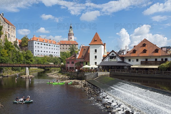 Cesky Krumlov Castle with Castle Tower