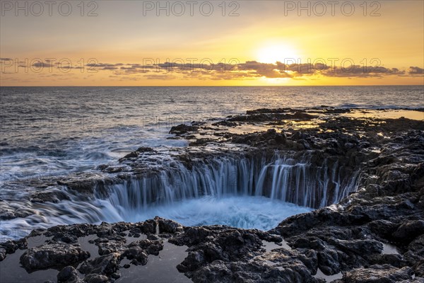 Sunrise at El Bufadero de La Garita