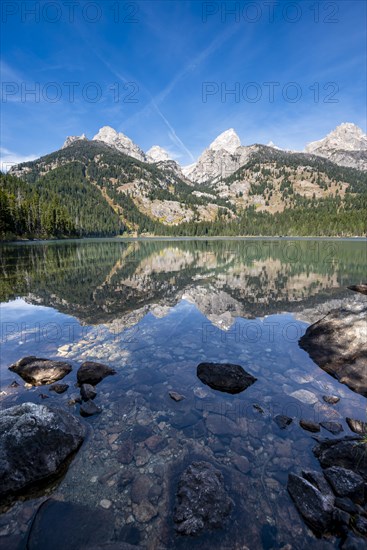 Reflection in Taggart Lake