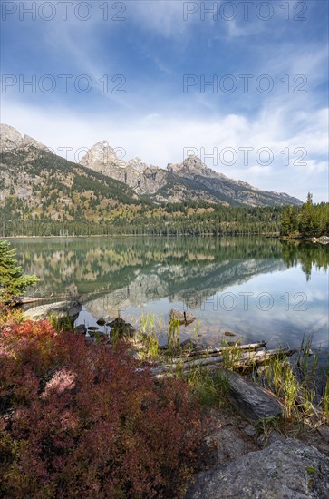 Reflection in Taggart Lake