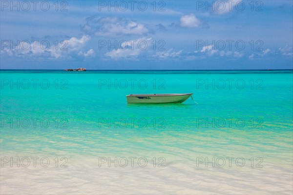 Dream beach with boat