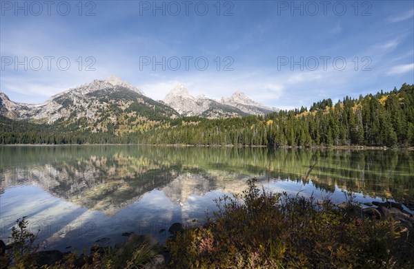 Reflection in Taggart Lake
