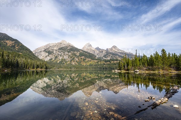 Reflection in Taggart Lake