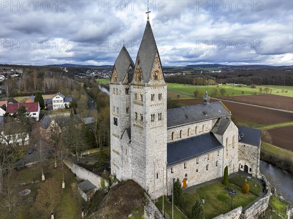 Church of St. Lubentius in Dietkirchen above the Lahn