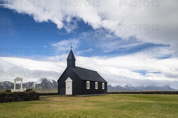 Black Wooden Church