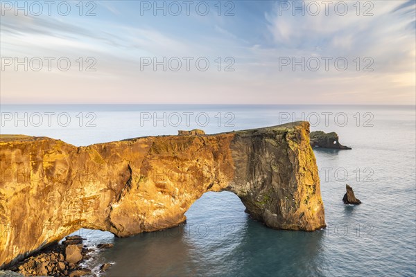 Rock arch Dyrholaey