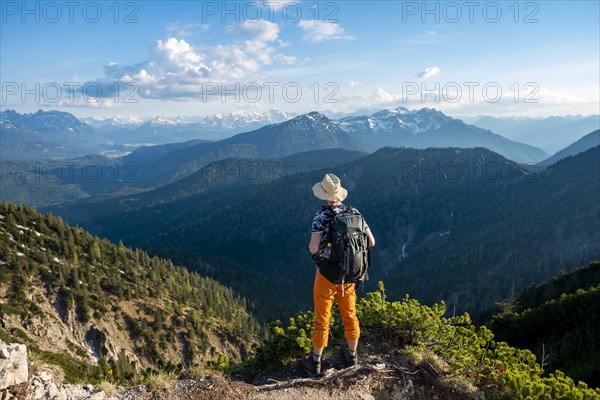 Hikers on a hiking trail