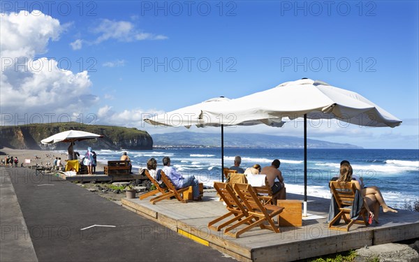 Praia de Santa Barbara Beach near Ribeira Grande